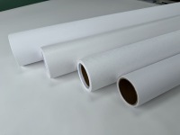 Film adhésif vinyle 120gsm/140gsm avec support pour impression UV/éco-solvant, surface brillante ou mate
