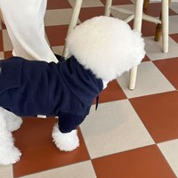 Vêtements pour chiens en polaire de polyester de haute qualité, nouvelle mode automne-hiver, petite robe pour chiot, sweat à capuche pour animaux de compagnie, tissu de luxe, vente en gros de jouets Songshan
