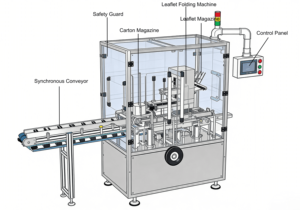 BFH-120 Automatische Stick-Pack-Kartoniermaschine für Salz, Zucker, Pfeffer, Kaffee und Gewürze - Product Image 3