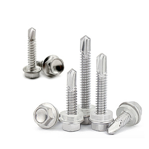 Acero inoxidable 316 Tapping Brocante Din7504 Tornillos autoperforantes de cabeza hexagonal - Product Image 1