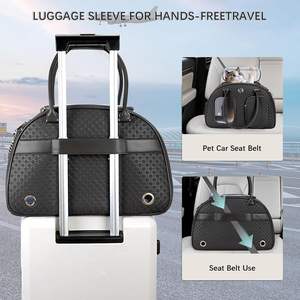 Köpekler için marka evcil hayvan çantası tasarımcı lüks köpek taşıyıcı - Product Image 5