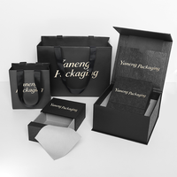 Boîte à bijoux magnétique personnalisée avec logo pour bagues, boucles d'oreilles et pendentifs – Boîte à bijoux intégrée pour fiançailles – Fournisseur en gros