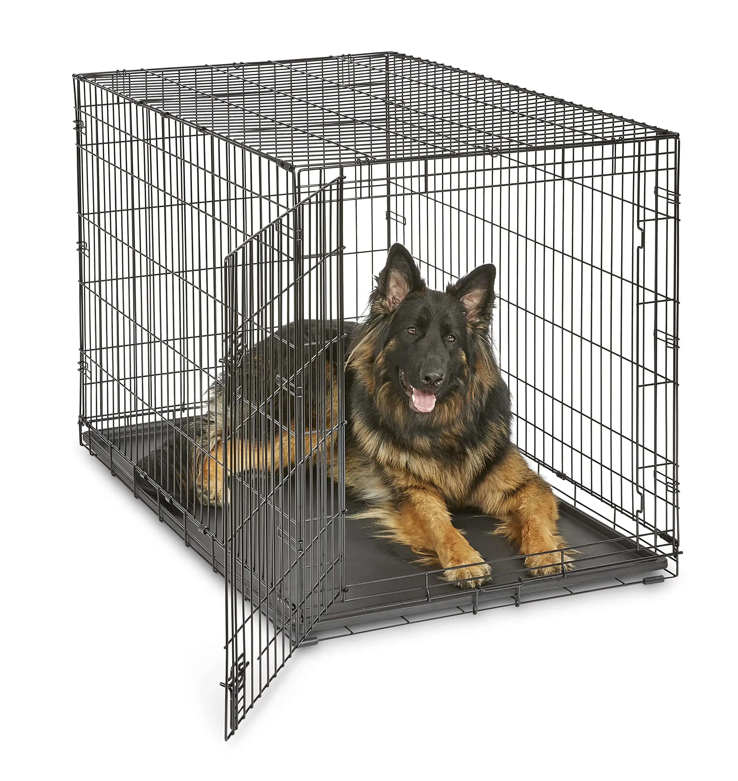 Chenil personnalisé pour animaux de compagnie, cage pour chien de 30 pouces, grands chenils en métal de 42 pouces, cage pour chien en acier inoxydable, vente en gros