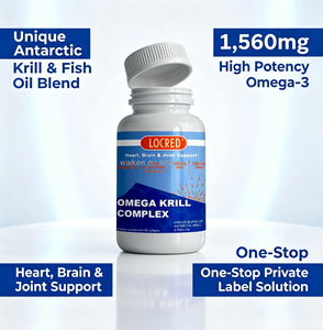 Gélules d'<span class=keywords><strong>huile</strong></span> de krill antarctique et d'<span class=keywords><strong>huile</strong></span> de poisson à marque privée, complexe d'oméga <span class=keywords><strong>3</strong></span> pour le soutien du cœur, du cerveau et des articulations, usine OEM - Product Image 4