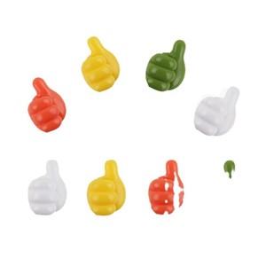 Thumb Hook <b>Cable</b> Organizer 10-Pack Non-Slip Adhesive Desktop <b>Charging</b> <b>Cable</b> Holder Traceless No-Drill Installation - Product Image 3