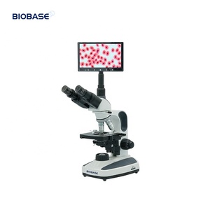 BIOBASE社製 実体顕微鏡、9インチ大型スクリーンディスプレイ、機械式ステージ、双眼鏡付き、実験室用 - Product Image 1