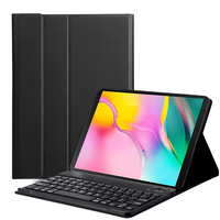 Casing Tablet Keyboard Nirkabel Terpisah dengan Penyangga Magnetik Ultra Tipis Baru untuk Samsung Galaxy Tab S9 dan S9 FE 11 inci Spanyol
