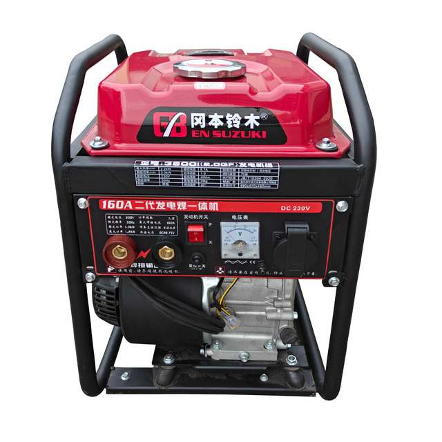 Hot Selling 1.2 KW 4-Stroke Engine Integrated Household Generator 50Hz Frequency Gasoline Welding Machine