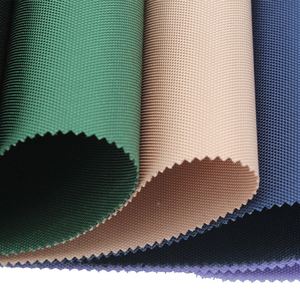 Tissu imperméable 100% polyester 1000D torsadé PU, résistant aux rayures, pour sacs de luxe, sacs à dos, valises, bagages, extérieur - Product Image 1