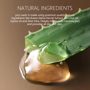 Etiqueta privada Yoni Wash Gel pH Balance Control Olor Eliminar Picazón Gel de lavado íntimo - Product Image 5