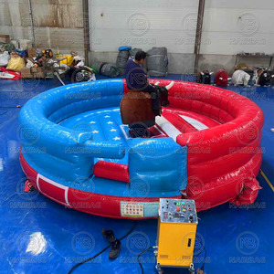 Jeux mécaniques commerciaux <span class=keywords><strong>Rodeo</strong></span> Bull Riding Machine Controls Gonflable Mechanical Bull Ride à vendre - Product Image 6