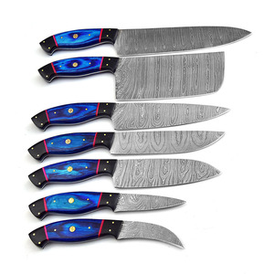 Professional Handmade Damascus Steel Kitchen <b>Knife</b> <b>Set</b> Durable Cooking Tools for Daily Use Custom Damascus Kitchen <b>Knife</b> <b>Set</b> - Product Image 5