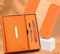 Cahier en cuir A5 avec 100 feuilles Organisateur de boîte-cadeau magnétique Fil de reliure thermique Journal de couture/planificateur