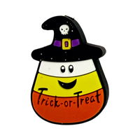 Perles focales en silicone, perles décoratives effrayantes Halloween BOO, perles en époxy de qualité alimentaire, fournitures d'ornements artisanaux DIY, vente en gros