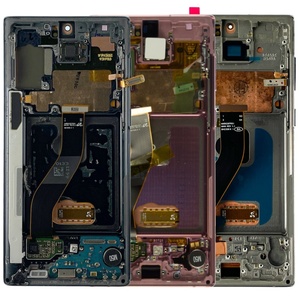 Remplacement d'écran AMOLED dynamique Note10 2X 6,8 pouces, écran AMOLED, déverrouillage par empreinte digitale, cadre pour <span class=keywords><strong>Note</strong></span> <span class=keywords><strong>10</strong></span> - Product Image 2