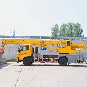 中国品牌5吨8吨10吨16吨汽车起重机26m提升高度伸缩臂汽车起重机待售 - Product Image 3