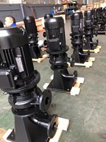 Pompe à eaux usées verticale anti-colmatage GW LW, pompe de drainage électrique robuste pour le traitement des eaux usées municipales
