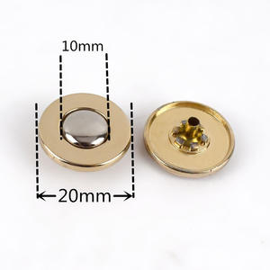 Deepeel CN127 20mm Modische Metall-Druckknöpfe für Mäntel, Dekorative Nähverschlüsse für Oberbekleidung, Überzieher-Verschlüsse, Druckknopf-Schnallen - Product Image 2