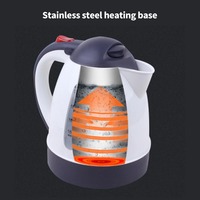 Bouilloire électrique pour véhicule, camion, voiture, 12 V, 24 V, 1000 ml, grande capacité, portable, chauffe-eau de voyage, cafetière, théière chauffante