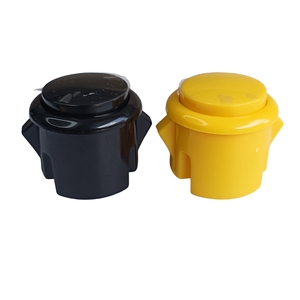 Nút tròn màu vàng và đen 30mm Nút trò chơi bằng nhựa nút nhấn cho phụ kiện trò chơi cho máy trò chơi vận hành bằng tiền xu - Product Image 4