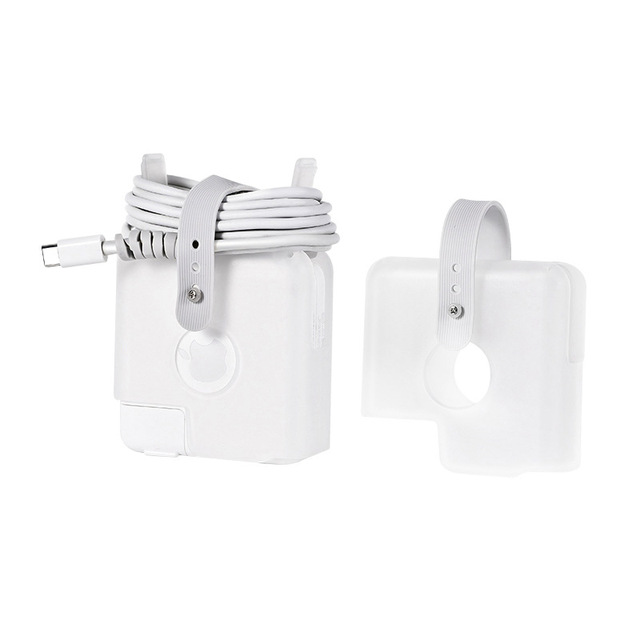 Travel Charger Protective Cover Cable & Power Adapter Cord Organizer Case for MacBook Charger 29W/30W/35W/70W