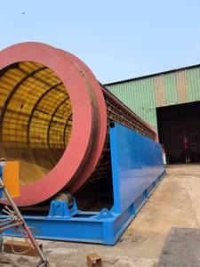 תוף מסך רוטט סיבובי עבור הקרנת גודל חלקיקים מינרליים - Product Image 3