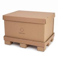 Boîtes en carton ondulé sur mesure, robustes, pour l'expédition en gros, emballage recyclable