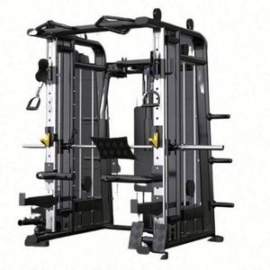 Equipo de Entrenamiento Integral de Acero Smith Equipments, Equipo de Gimnasio, Soporte para Sentadillas, Power Rack, Duradero, Fabricado en EE. UU. - Product Image 5