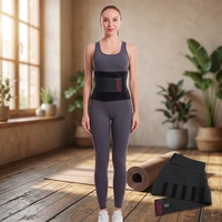 Ceinture abdominale post-partum personnalisée pour femme, 13 cm, à crochets et boucles, sans couture, 60 % polyester + 40 % latex, confortable, pour la perte de poids et le maintien du ventre