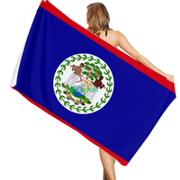 Serviette de plage à séchage rapide avec drapeau des Bahamas, pour salle de bain, piscine, camping, voyage, natation, pique-nique, sport, décoration, cadeaux