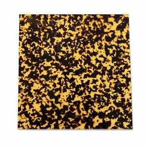 Lámina de Celuloide Auténtica Estilo <span class=keywords><strong>Vintage</strong></span> de 0.5mm de Grosor, Tono Miel Cálido con Destellos Negros Intensos, Ideal <span class=keywords><strong>para</strong></span> Fabricar Monturas de Gafas - Product Image 6
