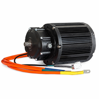 Moteur de moto électrique QSMOTOR 138 à couple élevé, 4000W, moteur PMSM à entraînement central pour scooter, vélo électrique, moto tout-terrain
