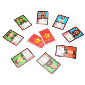 Jeu de cartes Quartett personnalisé sur mesure, impression personnalisée, directement de l'usine, pour les soirées adultes, les divertissements familiaux et les cadeaux promotionnels - Product Image 5