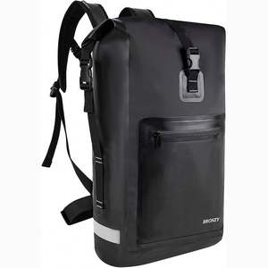 Free Sample Custom Luxury Roll Top <b>Backpack</b> Office <b>Computer</b> Bag Laptop Backpackp Leisure Black Nylon Laptop Rolltop <b>Backpack</b> - Product Image 5