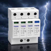 TYCOTIU TY-12.5M 320 3+1 Protecteur de tension industriel IP20 Dispositif de protection contre les surtensions Protection contre la foudre Type 1+2