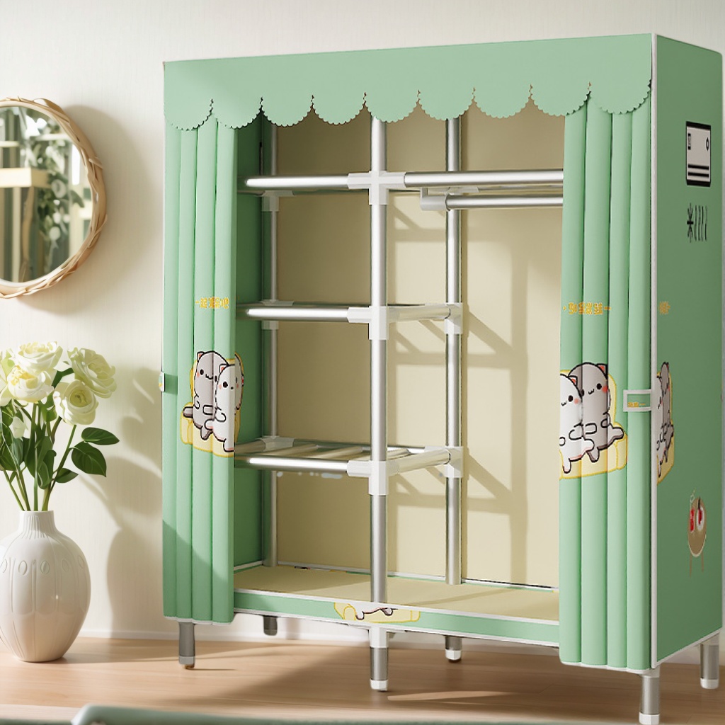 Bedroom Portable Wardrobe Children's and Girls' Pet Exclusive