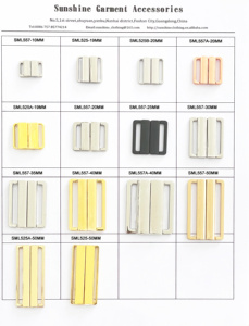 Nickle miễn phí khóa Bikini Meta Clip Áo ngực phụ kiện đồ bơi đóng cửa Clasp - Product Image 3