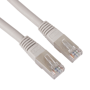 Cable de Red para Oficina y Computadora, FTP 6, Par Trenzado Blindado, PVC Gris, 1.5m, 5m, 10m - Product Image 1