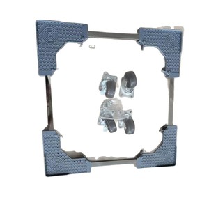 Base para lavadora y refrigerador con ruedas, soporte móvil ajustable de 360 grados, soporte portátil antideslizante - Product Image 4