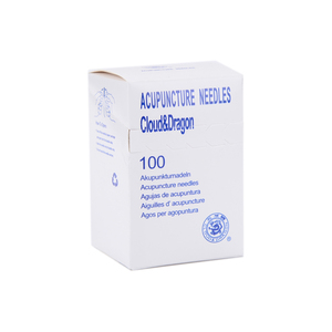 Monouso Sterile stile giapponese manico in plastica agopuntura ago pacchetto individuale senza tubo guida blister di carta - Product Image 1