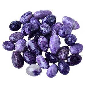 Manufacturers Supply Natural Lilac <strong>Amethyst</strong> <strong>Large</strong> Grain Tumble Stones Original Diffuser Stone - Product Image 2