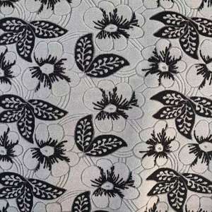 Eleganter, einfarbiger, leichter Stretch-Stoff aus 100% Polyester, Jacquard-Mesh-Tüll-Polsterstoff für Hochzeitskleider und Heimtextilien - Product Image 6