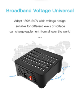 Cargador USB de 50 puertos para <span class=keywords><strong>iPhone</strong></span> y Android, 250W, adaptador HUB, estación de carga, cargador de teléfono, multiusb - Product Image 4