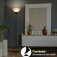 Sml Pas Cher Simple Fils et Mère Ange E27 Deux Supports de Lampe Abat-Jour Lampe à Incandescence Ampoule Base en Métal Lampadaire Debout