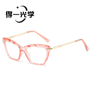 Montura de Gafas Ojo de Gato con Lentes de PC Anti Luz Azul, Gafas Ópticas Unisex - Product Image 3