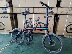 Aluminium 20 Inch Opvouwbare Fiets Volwassen Variabele Snelheid Mannelijke En Vrouwelijke Student Draagbare Ultralichte Duwfiets - Product Image 4