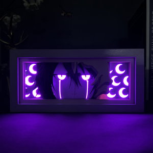 Boîte à lumière <span class=keywords><strong>Bleach</strong></span> <span class=keywords><strong>Ulquiorra</strong></span> Cifer Anime, lumière de nuit LED en papier découpé 3D pour la décoration de la chambre, cadeau d'anniversaire, boîte à lumière <span class=keywords><strong>Bleach</strong></span> - Product Image 6