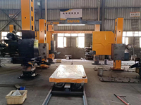 Mesin Gergaji Kawat Berlian CNC Presisi Tinggi dengan Meja Kerja Opsional untuk Pemotongan dan Pembentukan Slab Batu Alam