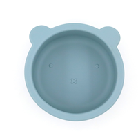 Bol à ventouse en silicone de qualité alimentaire Eversoul, mignon, pour l'alimentation des tout-petits, vaisselle pour l'apprentissage de la diversification alimentaire (BLW)