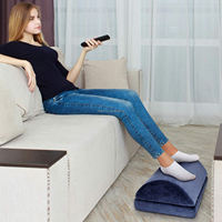 Coussin en mousse haute densité en mousse à mémoire de forme souple de qualité supérieure rebond lent ergonomique profilé Wedge Triangle Relaxation soutien oreiller